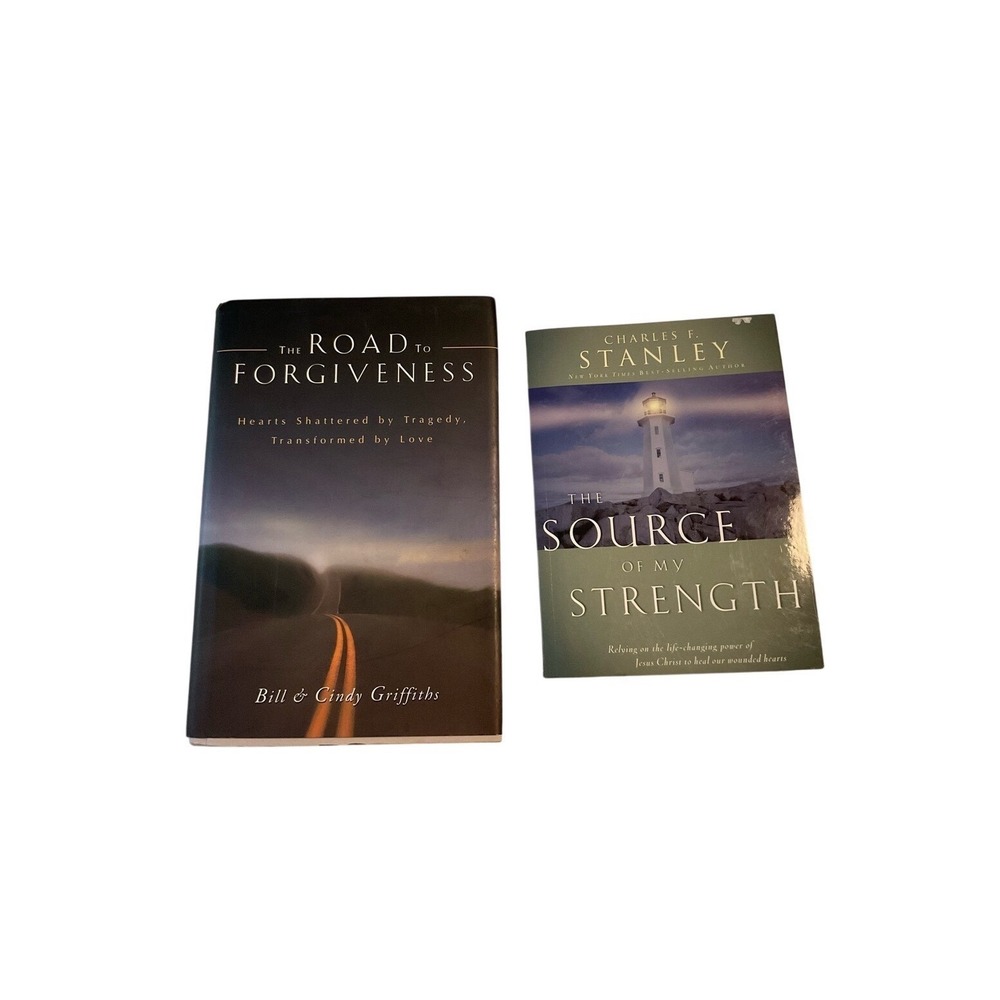 Inspirational Set of Books The Source of My Strength and The Road to Forgivenes